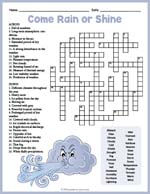 Weather Crossword thumbnail