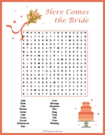 Wedding Word Search thumbnail