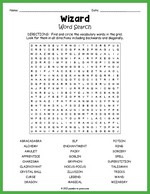 Wizard Word Search Thumbnail