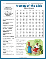 Women of the Bible Word Search thumbnail