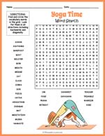 Yoga Word Search Thumbnail